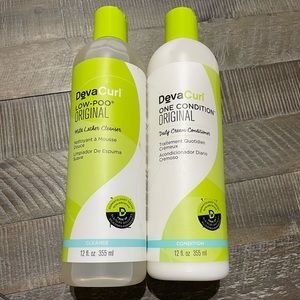 DevaCurl Low Poo And One Conditioner Set *New
